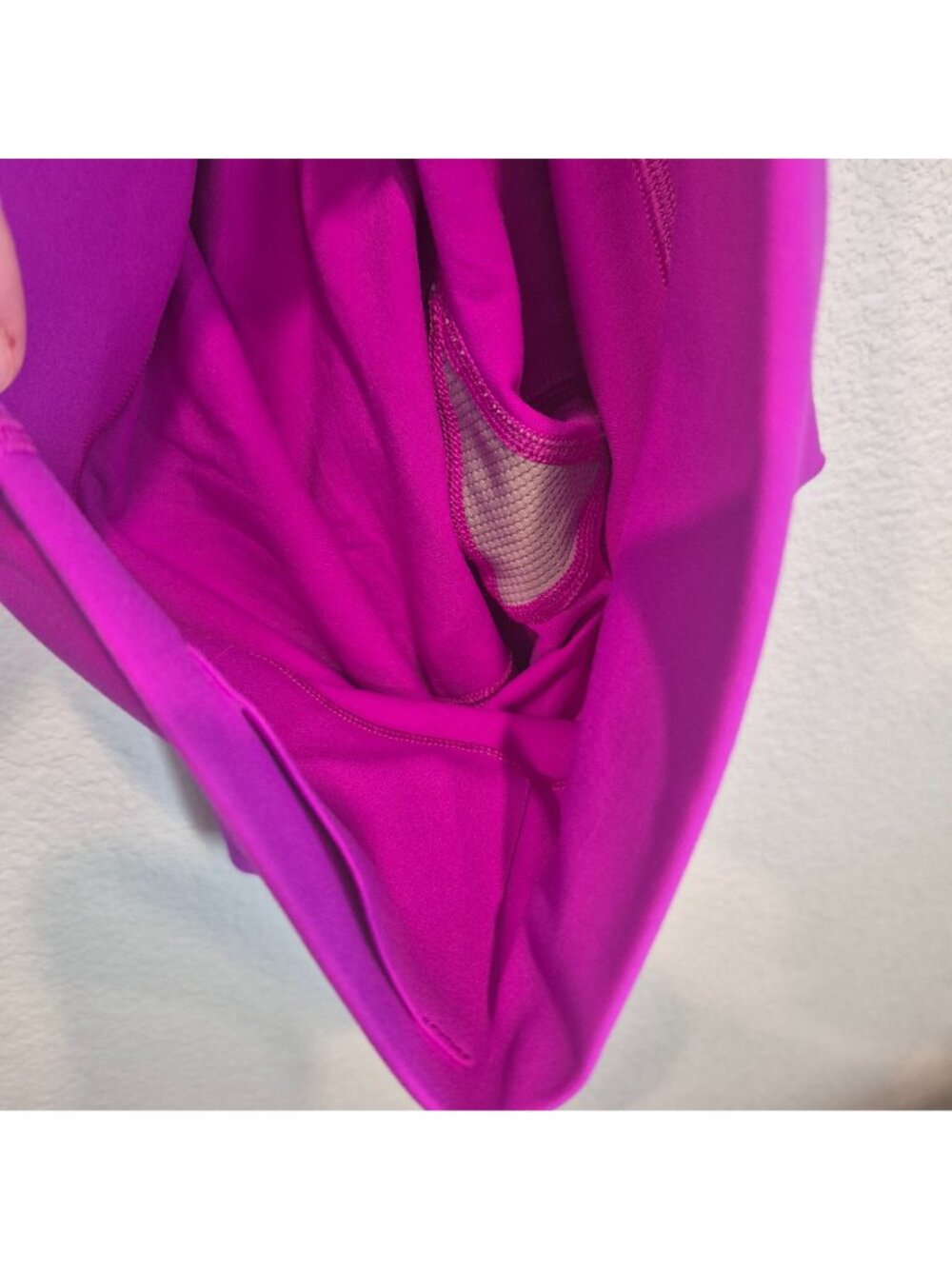 Athleta Transcend 5" Short High Rise Magenta Athletic Compression Womens Medium - Picture 5 of 5